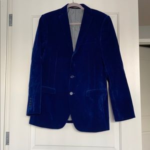 Vitarelli Blue Velvet Blazer